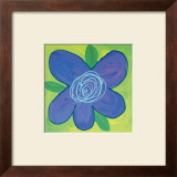 Purple Flower Poster by Stephanie Bauer