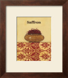 Exotic Spices: Saffron Poster by Norman Wyatt Jr.