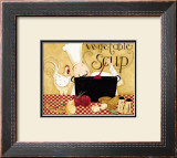 Vegetable Soup Prints by Dan Dipaolo