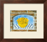 Rustic Bouquets I Poster by C. Potter