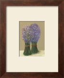 Purple Flowers in String Poster by David Col