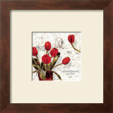 Bouquet of Flowers Print by Joadoor 