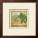 Fine Herbs I Art by Daphne Brissonnet