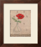 Perfect Poppy I Prints by Angela Ferrante