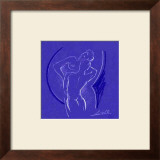 Forms in Purple II Prints by Alfred Gockel