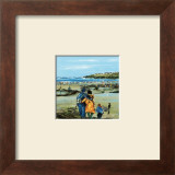 Peche a Pied En Famille Prints by Christian Sanseau