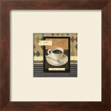 Drinking Mocha Coffe Poster by Carol Robinson