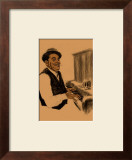 Fats Waller Framed Giclee Print by Clifford Faust