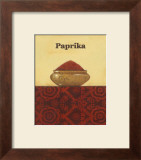 Exotic Spices: Paprika Posters by Norman Wyatt Jr.