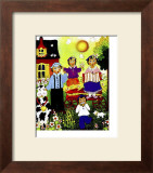 Gigue du Petit Pierrot Prints by Jenny Hellers