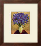 Blue Iris Bouquet Posters by Shelly Bartek