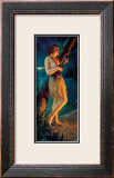 Ukulele Wahine Framed Giclee Print by Gene Pressler