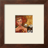 La Princesse du Jardin Poster by Delphine Cossais