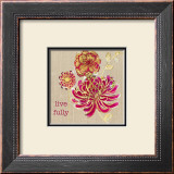 Live Fully Prints by Bella Dos Santos