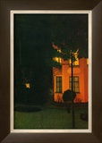 La Maison Rose, c.1892 Art by William Degouve De Nuncques