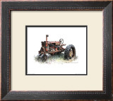Early Model Farmall Tractor Art by Sharon Pedersen