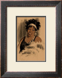 Ma Rainey Framed Giclee Print by Clifford Faust