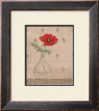 Perfect Poppy I Poster by Angela Ferrante