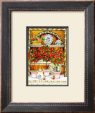 Blossoming Kitchen III Poster by Jean-Pierre Delyle