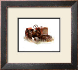 Early Model Oliver Tractor Prints by Sharon Pedersen