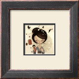 Ma Kokeshi Rouge Poster por Candy Bird Ma Kokeshi Rouge Poster por Candy Bird