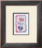 Denim Floral I Posters by Evelyn 