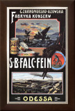 Vintage Russian Fish Cannery Advertisement Framed Giclee Print