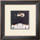 Winter's Arrival Poster by Donna Atkins