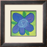 Purple Flower Prints by Stephanie Bauer
