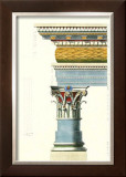 Column and Cornice II Posters by Giovanni Battista Borra