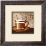 Mocha Latte Posters by Kathy Middlebrook