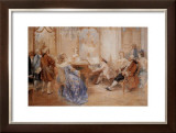 Recital a la Cour Prints by V. De Paredes