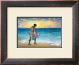 Hawaiian Fisherman Posters by Charles W. Bartlett