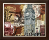Tour London Print by Eric Yang