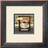 Drinking Mocha Coffe Prints by Carol Robinson