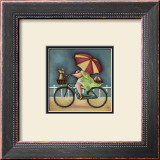 Bicycle Lady IV Posters by Jo Parry