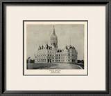 State Capitol, Hartford, Connecticut, c.1893 Framed Giclee Print