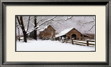 Heavy Snow Prints by Bob Timberlake