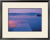 Jetty at Sunset Prints by Alison Shaw