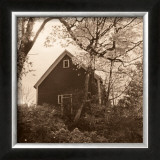 Bough and Barn Poster by Christine Triebert