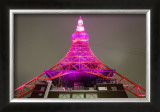 Tokyo Tower: Pink Ribbon Day II Poster by Takashi Kirita