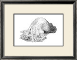 Abstract Creature with Black Grain Print by Ryuichirou Motomura