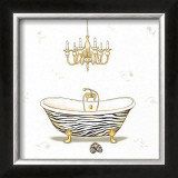 Animalier Bathroom I Art by A. Varese
