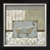 Country Style Bath II Posters by Carol Robinson