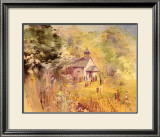 The Plantation Church Art by Alice Huger Smith
