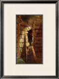 Bookworm Prints by Carl Spitzweg