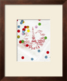 Paris Confettis Posters by Danielle Coquille
