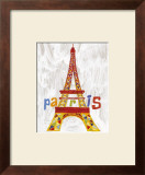 Hommage, Tour Eiffel Prints by Valerie Roy