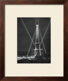 Tour Eiffel, Paris, 14 Juillet, 1947 Art by Rene Jacques