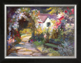 Garden Bench Prints by Dawna Barton